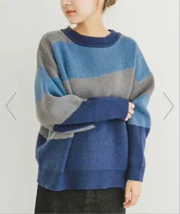 새상품: 택 포함 어반 리서치 총 패턴 크루넥 니트 프리 사이즈