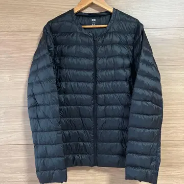 UNIQLO 블랙 다운 자켓