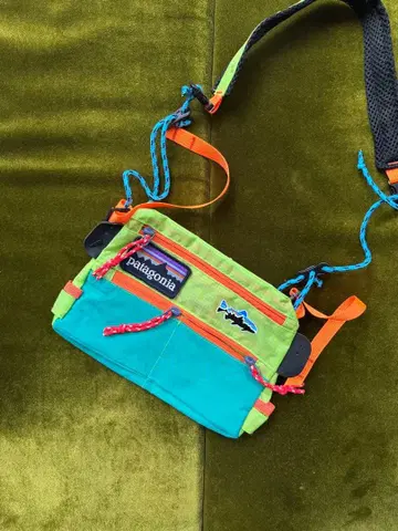 patagonia 사코슈 그린/파랑