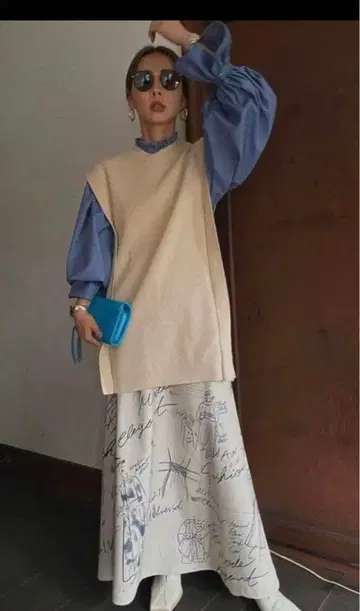 Ameri UND MANY WAY BLOUSE WITH VEST SET