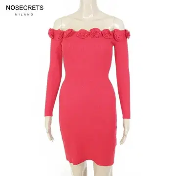 새상품 노시크릿 니트 원피스 40 EOP1710 S 사이즈 긴팔