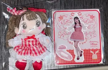 후루사와 리사 후리 생일 후리누이 아크릴 스탠드 2개 세트