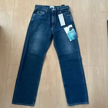 새상품 woadblue 워드 블루 하이웨스트 데님