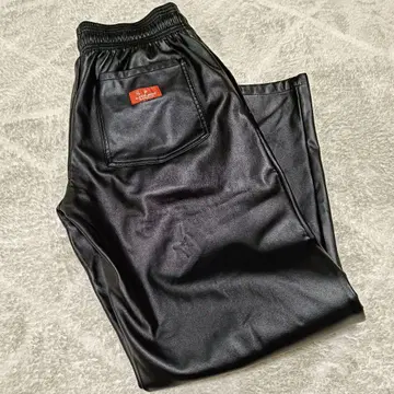 쿠쿠맨 셰프 팬츠 M 인조 가죽