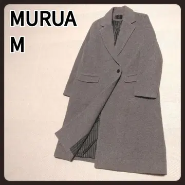 무루아 체스터 코트 M 롱 코트 MURUA