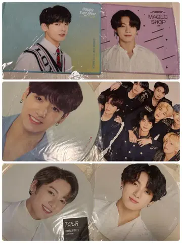 BTS 정국 부채, FLAG 세트