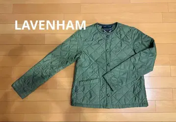 LAVENHAM 퀼팅 자켓 사이즈 10 올리브 그린