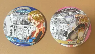 원피스 상디 캔뱃지 2개 세트