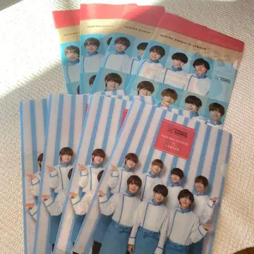 나니와단시 x 로손 콜라보 클리어 파일 8장