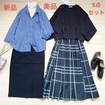 택 포함 새상품 5점 코디 세트 코디네이트 판매 어반 리서치