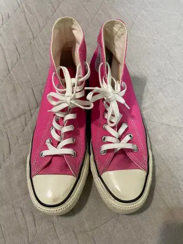 컨버스 올스타 하이컷 핑크 25.5cm