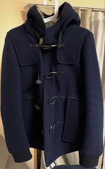 desertic 네이비 더플 코트