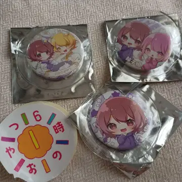 6시의 간식 캔 배지