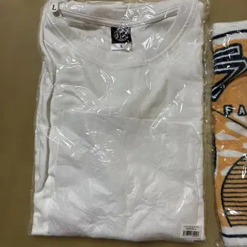 미야노 마모루 팬클럽 굿즈 T셔츠 B L 사이즈 머플러 타월