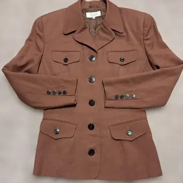 BIGI 독특한 벽돌색 자켓