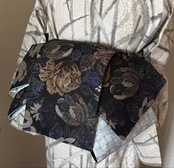 어른용 헤코 오비 고블랑 직조풍 블랙 계열