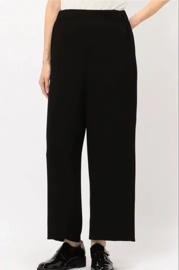 LEQUIPE 팬츠 블랙 레킵