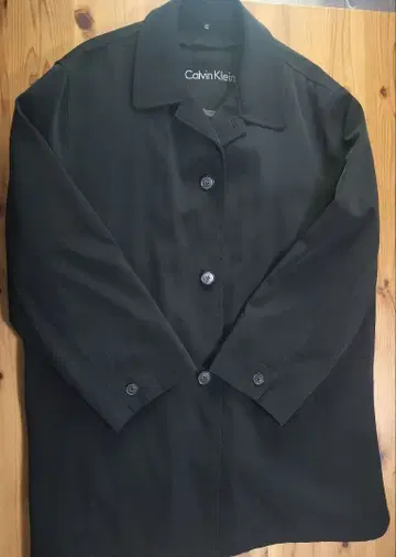 Calvin Klein 스텐카라 코트 42S 블랙