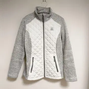 Reebok 퀼팅 자켓 그레이/화이트