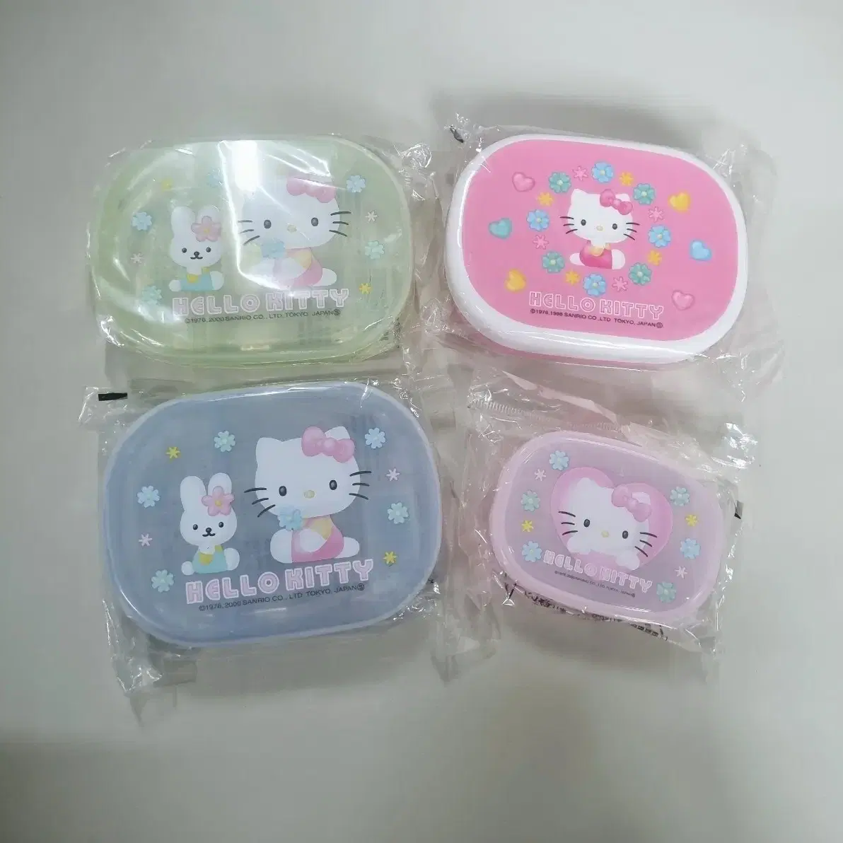 일괄 고전 키티 보관함 도시락 케이스