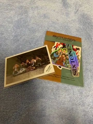 SixTONES 미니 사진 세트 & 스티커 세트