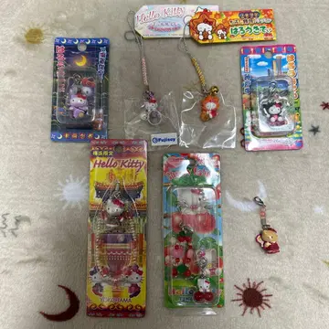 헬로키티 스트랩 7개 세트