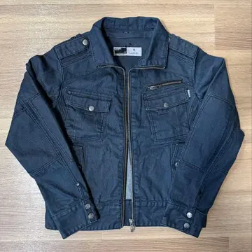 archive y2k grunge 데님 라이더 자켓