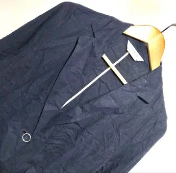 LABELDA 셔츠 네이비 여성용 빈티지 새상품급