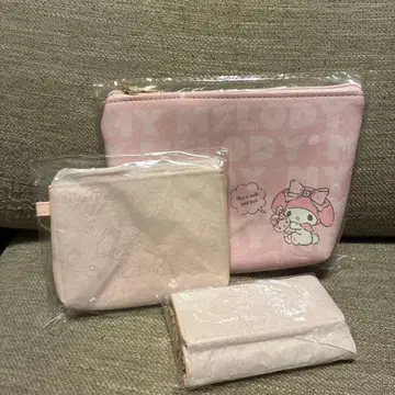 마이멜로디 키케이스 릴 달린 패스케이스 파우치 산리오