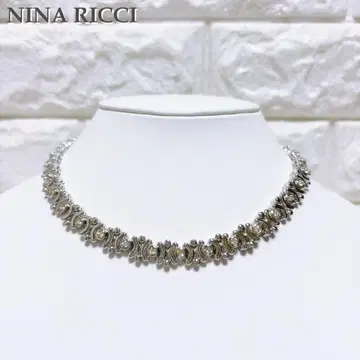 NINA RICCI 니나리치 목걸이 실버계
