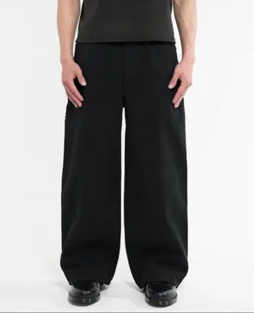 asapmode Stacked Canvas Wide-Leg Pants