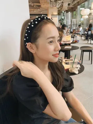 chapeaudo 펄 머리띠