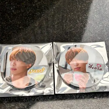 센라 캔뱃지 원맨 Brun 실사 세트