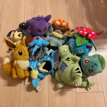 포켓몬 봉제 인형 묶음 판매 11점