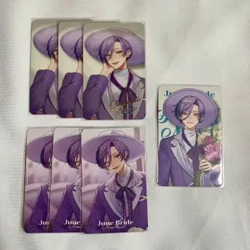 니지산지 사카키네스 June Bride 폴라로이드풍 카드 7장