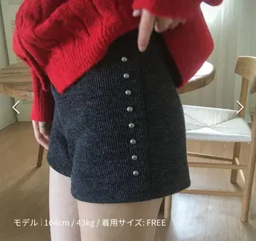 wonder wonder 숏 기장 하이웨스트 허리밴딩