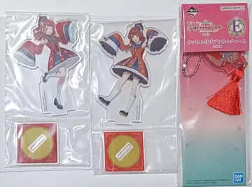 제일복권 학원 아이돌 마스터 사키 유메 아크릴 스탠드 태슬 세트