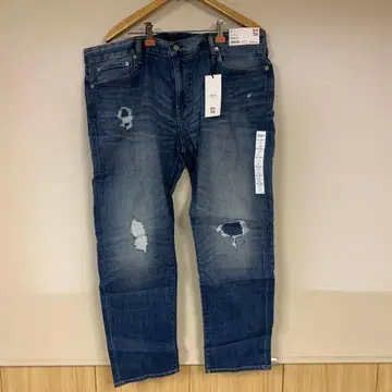 31 미사용 새상품 유니클로 슬림핏 데미지 진 팬츠 바지