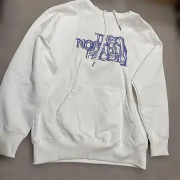 THE NORTH FACE 화이트 후드티
