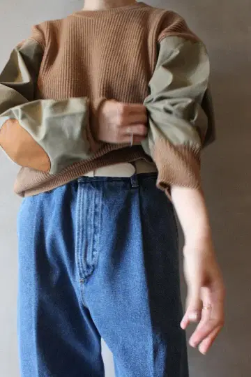 crista seya camel sweater