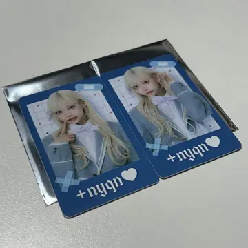 +nyqp 하야테 사진 카드 2장 세트