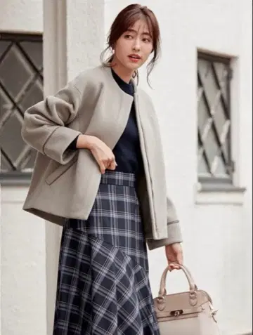 ANY SIS (애니시스) 노카라 숏 코트