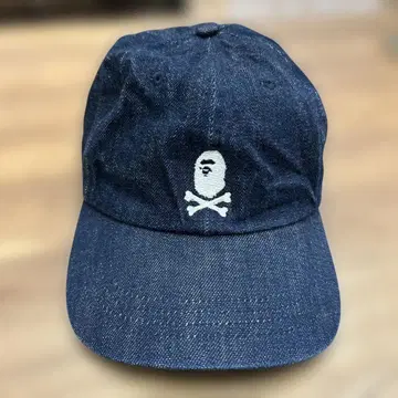 APE 데님 캡