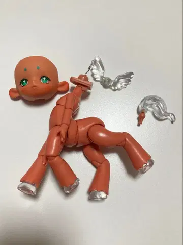 앙티유 필드 바디 페이스만 투명 깃털 얼굴 깃털 부품