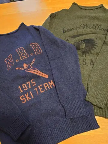 ROSE BUD 니트 (2색 세트)