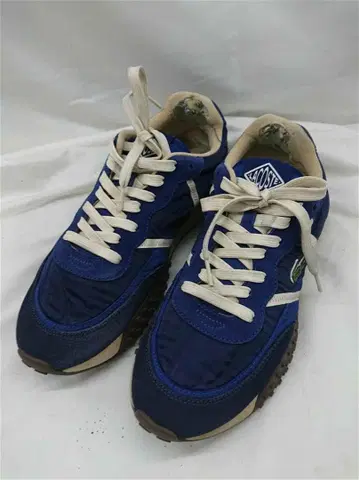 라코스테 남성용 스니커즈 45 사이즈 블루 계열