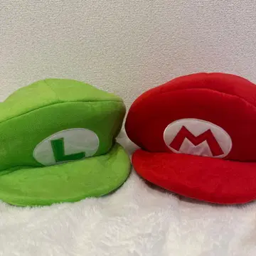 USJ 마리오&루이지 팬캡 세트