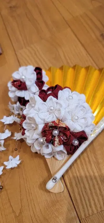 시로무쿠 이로 우치카케용 부채