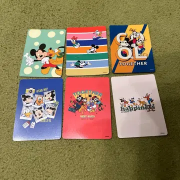 디즈니 스토어 가위바위보 카드 간사이 5개 점포