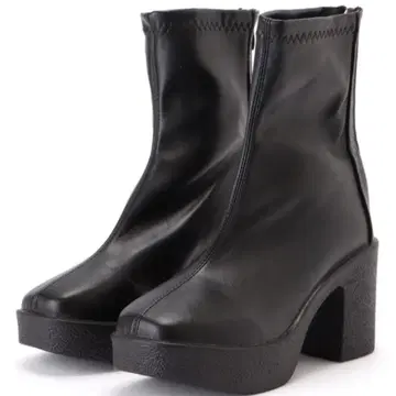 숏부츠 10cm 블랙